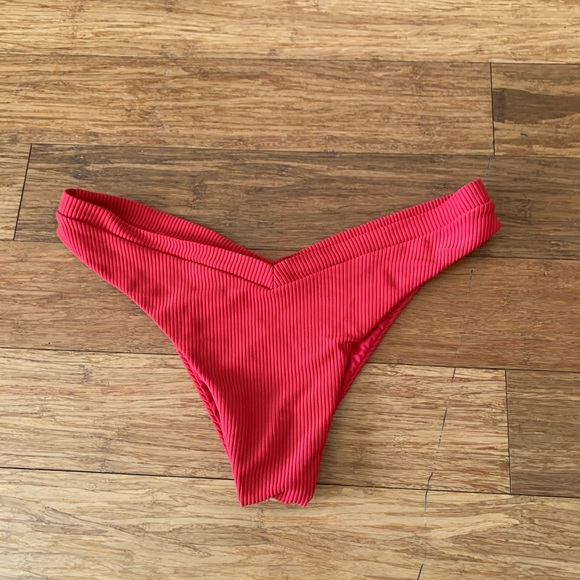 Frankie's Bikinis Swim Frankies Bikinis Austin Set In Red Poshmark